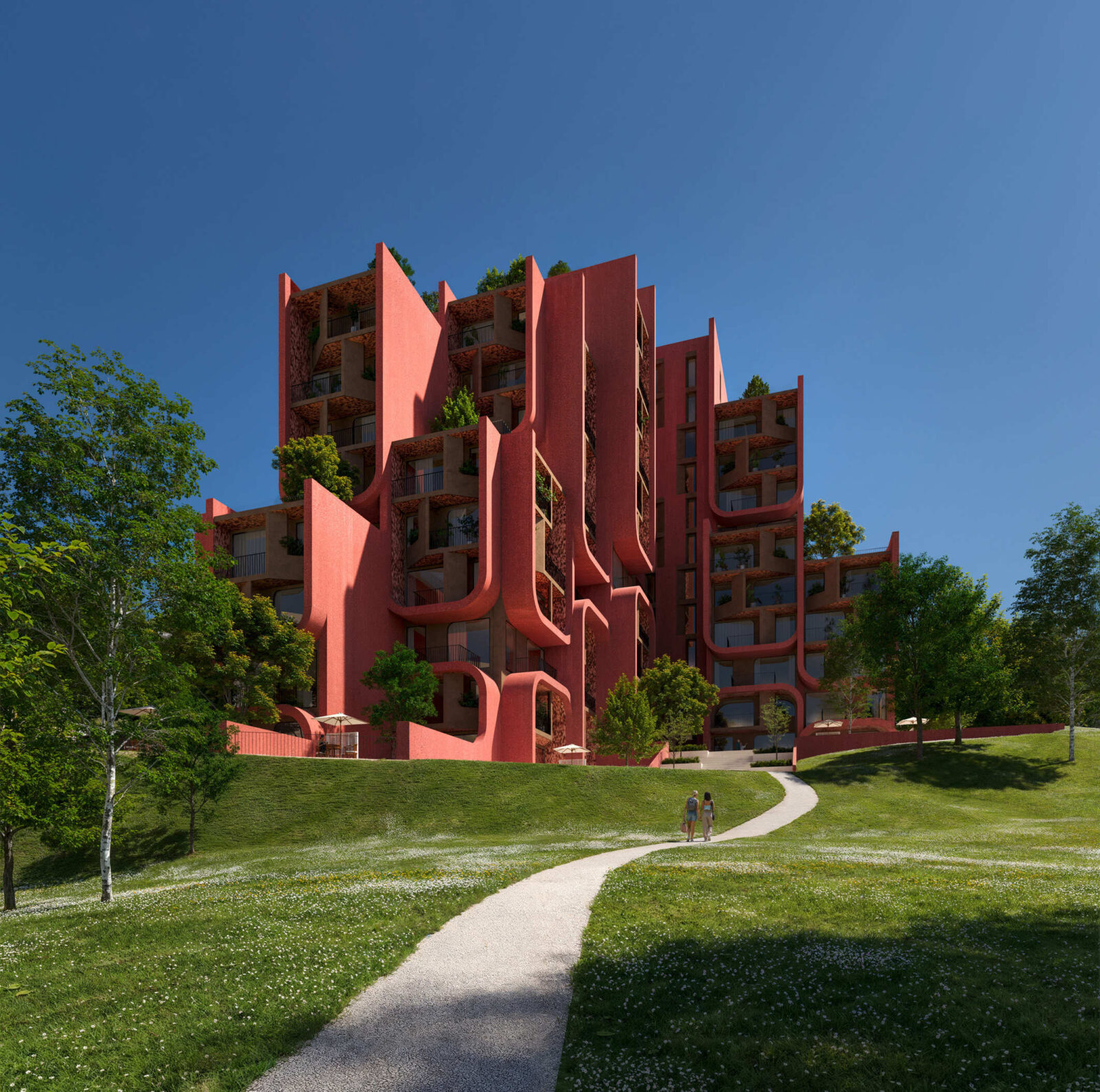 The Nest, Tirana by Zaha Hadid Architects