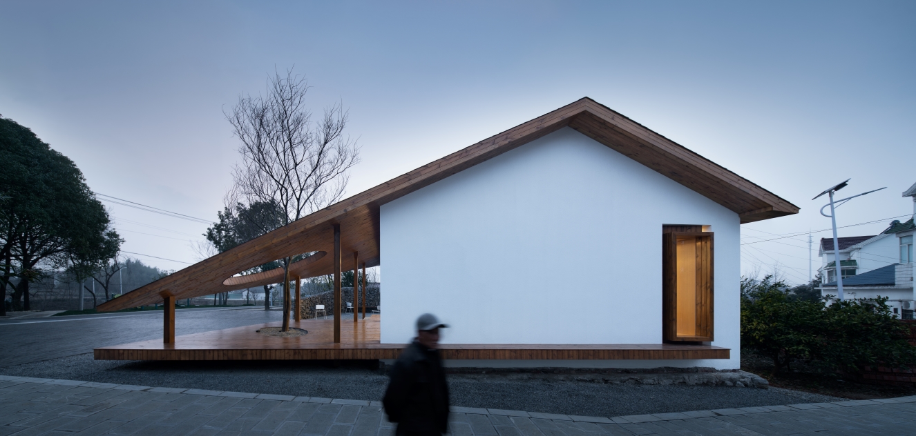 MaJiaLong activity building east facade