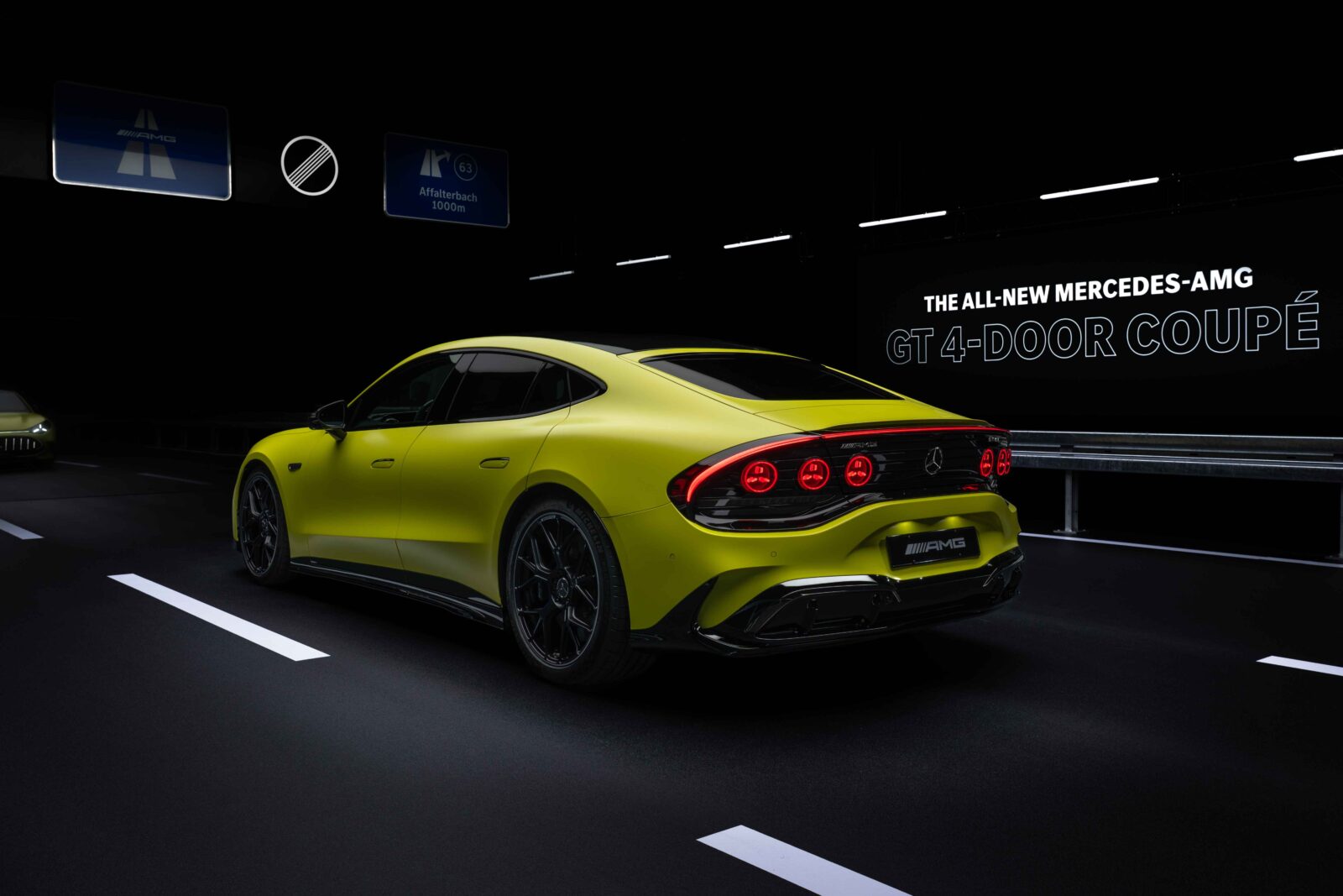 Mercedes-AMG releases the new electric GT 4-Door Coupé, available in two versions: the Mercedes-AMG GT 63 4-Door Coupé 4MATIC+ and the Mercedes-AMG GT 55 4-Door Coupé 4MATIC+