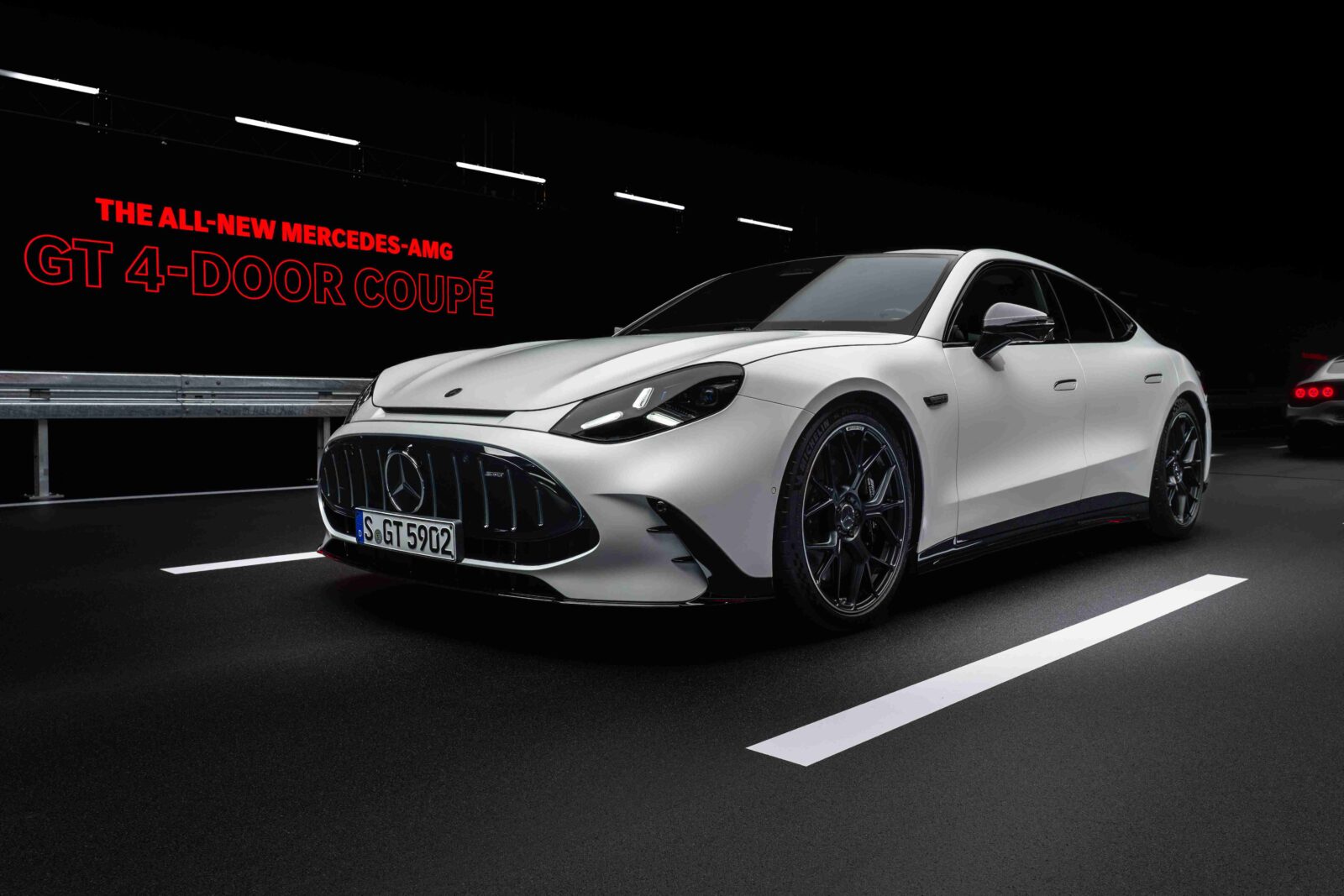 Mercedes-AMG releases the new electric GT 4-Door Coupé, available in two versions: the Mercedes-AMG GT 63 4-Door Coupé 4MATIC+ and the Mercedes-AMG GT 55 4-Door Coupé 4MATIC+