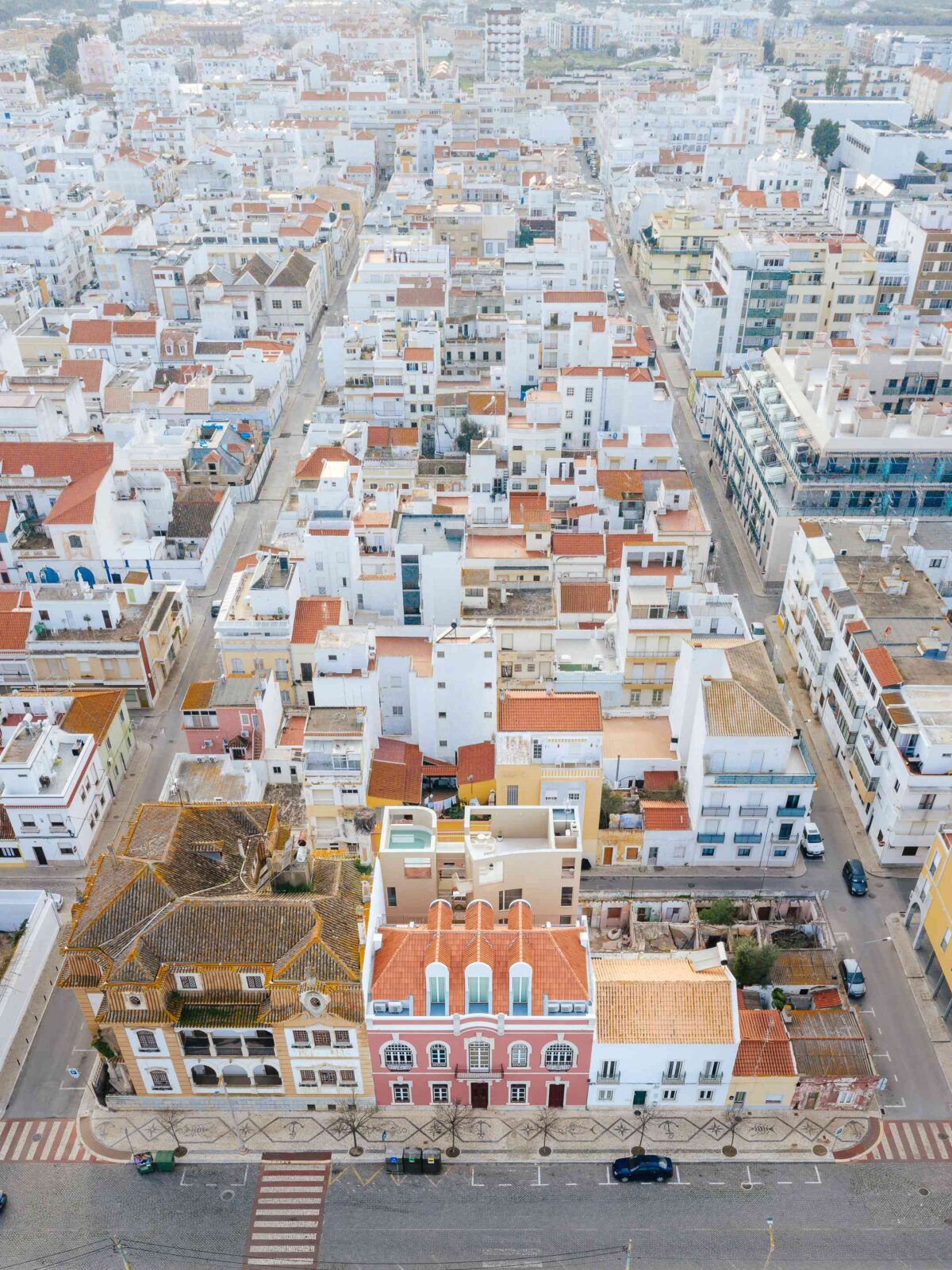 The restored Rose Building and new Mustard Building by Aurora Arquitectos