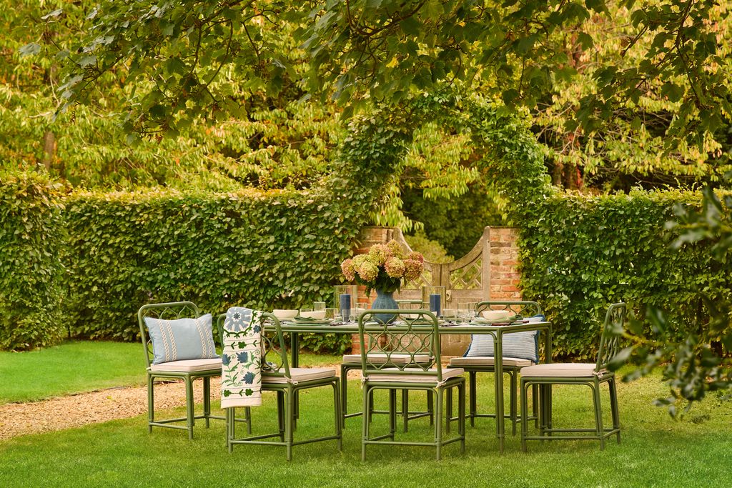 Birdie Fortescue’s Curato Garden Dining Collection