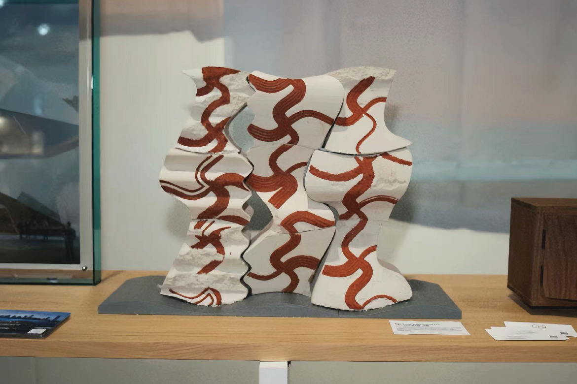 Riprap Ram Jam- Physical Model Photo on ICFF Exhibition