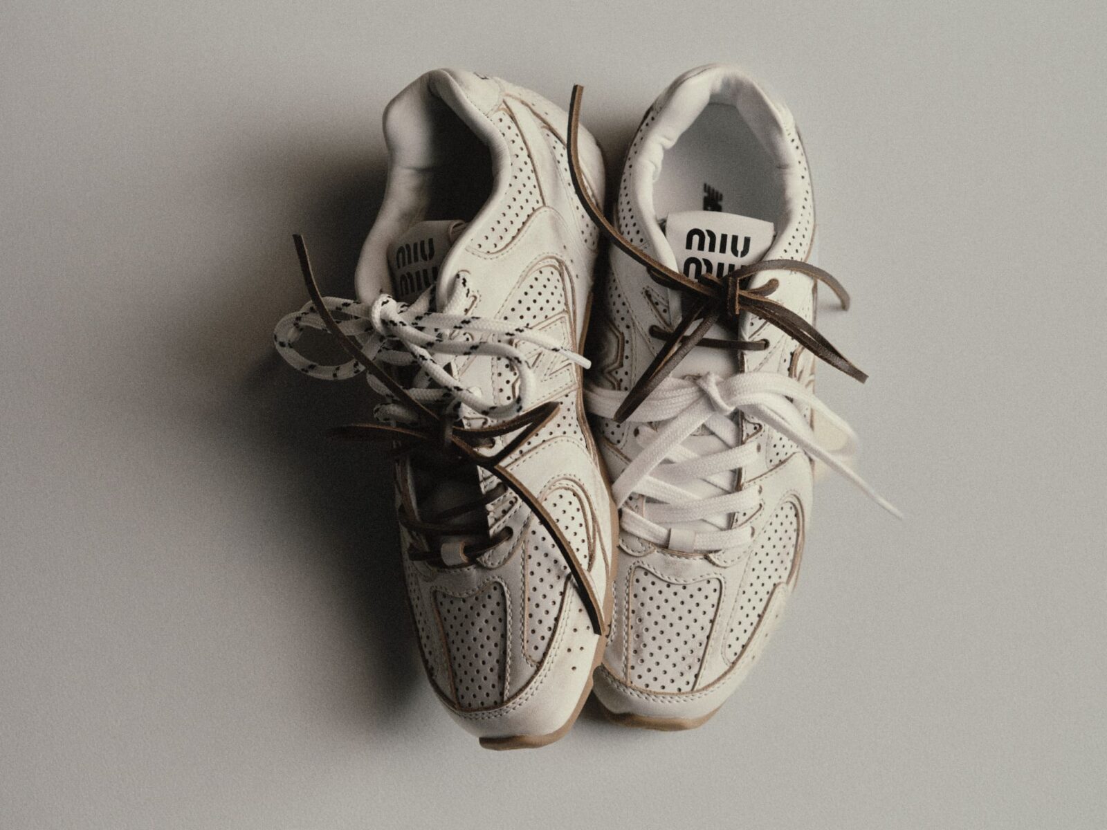 The Miu Miu x New Balance Tennis Collection