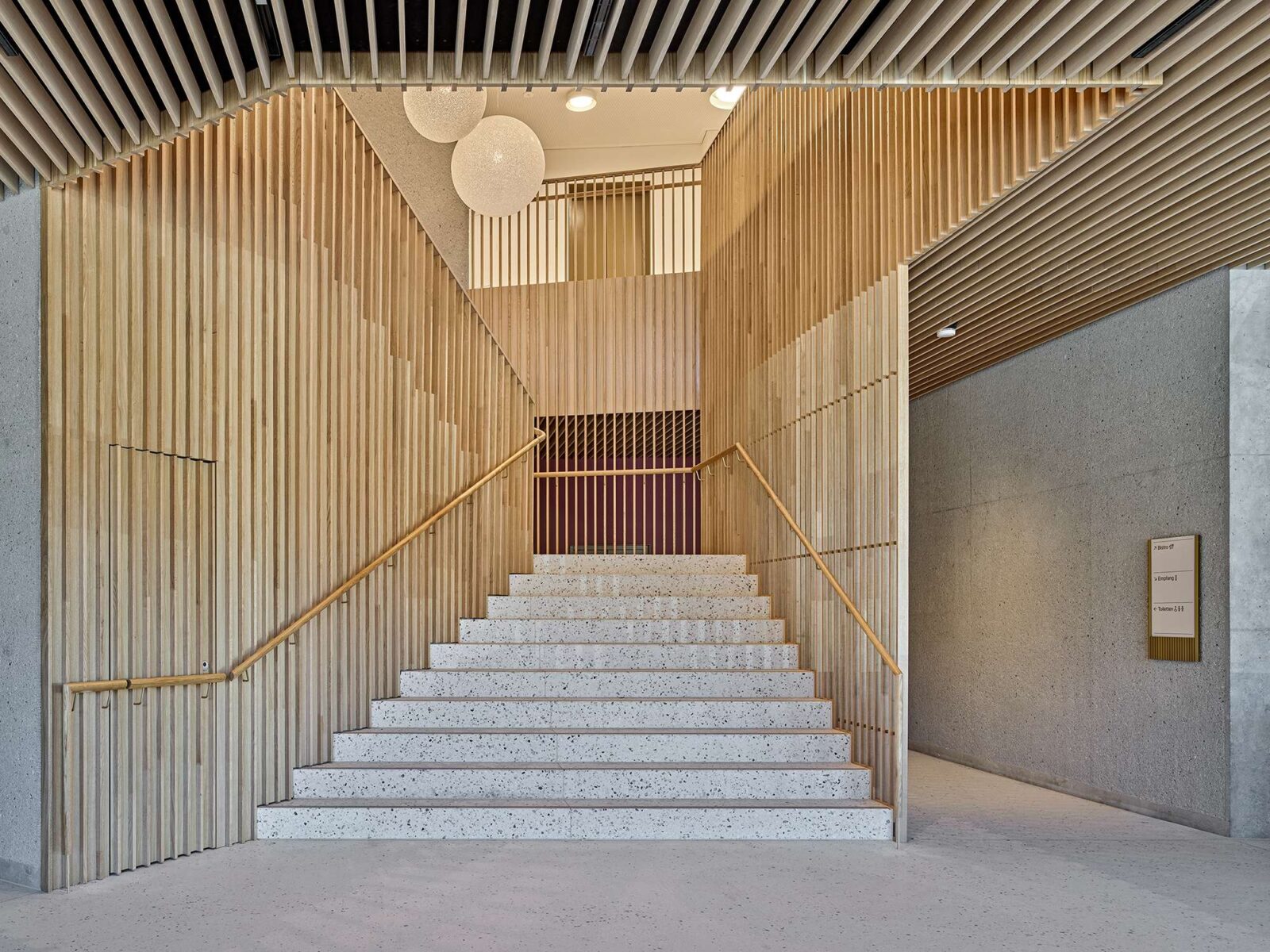 The Retirement Home Du Lac in St. Moritz, Switzerland, lighting design by Spektrum