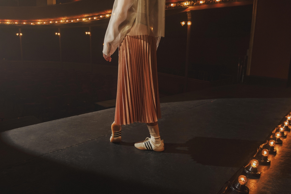 Bad Bunny adidas Ballerina off white