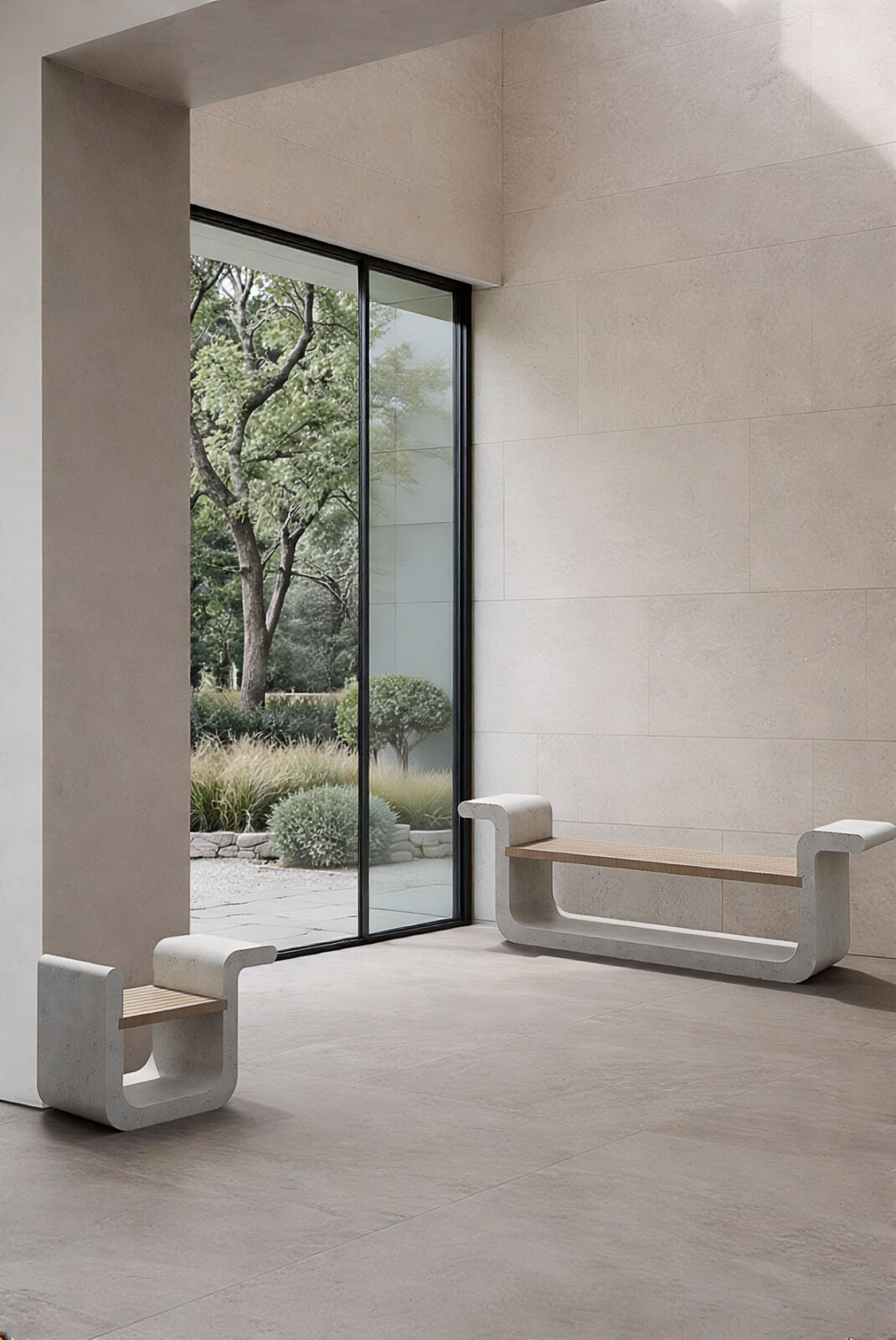 the Arcus outdoor seating collection by Gravelli
