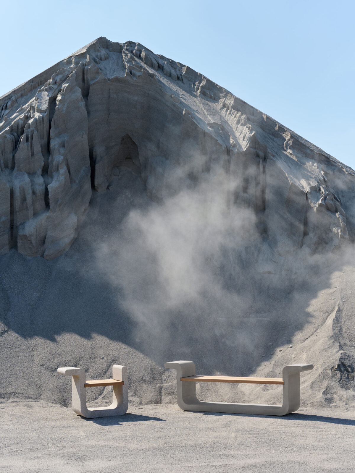 the Arcus outdoor seating collection by Gravelli