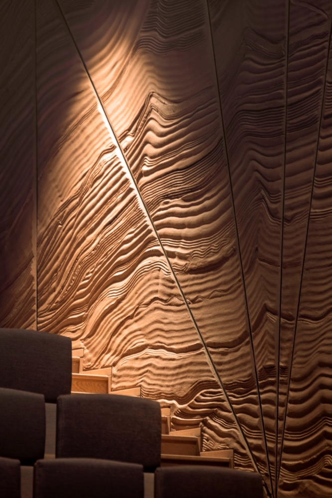 Sea wave pattern