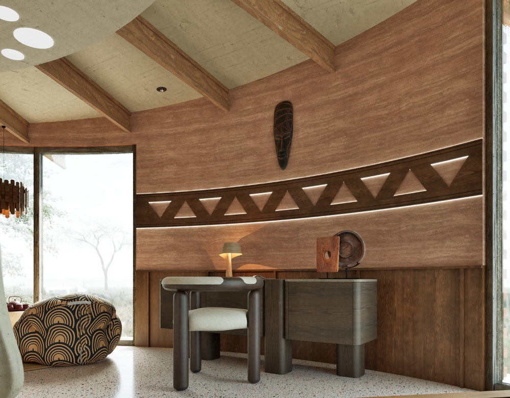 Curved walls and traditional
