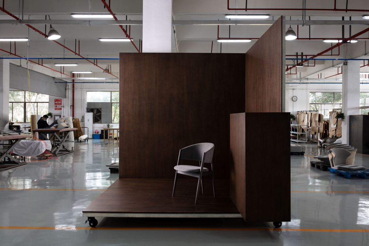 Ougi Dining Chair Half Backrest by Keiji Ashizawa Design (KAD)