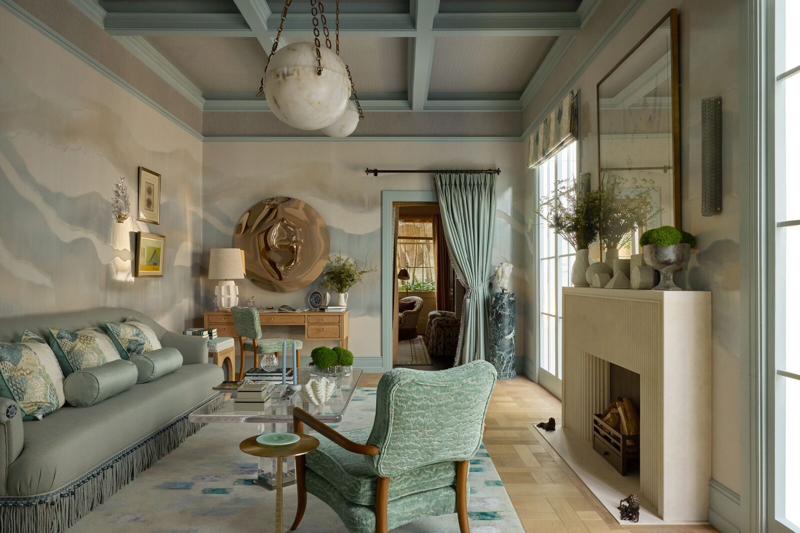 WOW!house 2026 - Phillip Jeffries Morning Room by Sara Cosgrove