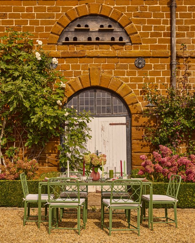 Birdie Fortescue’s Curato Garden Dining Collection