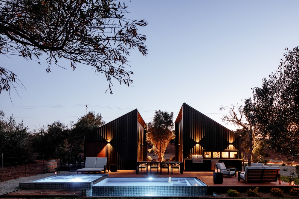 Serentha Cabin exterior