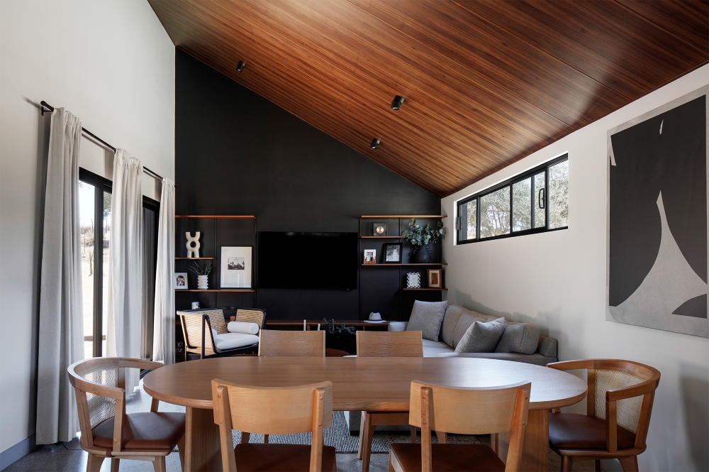 Wood ceiling