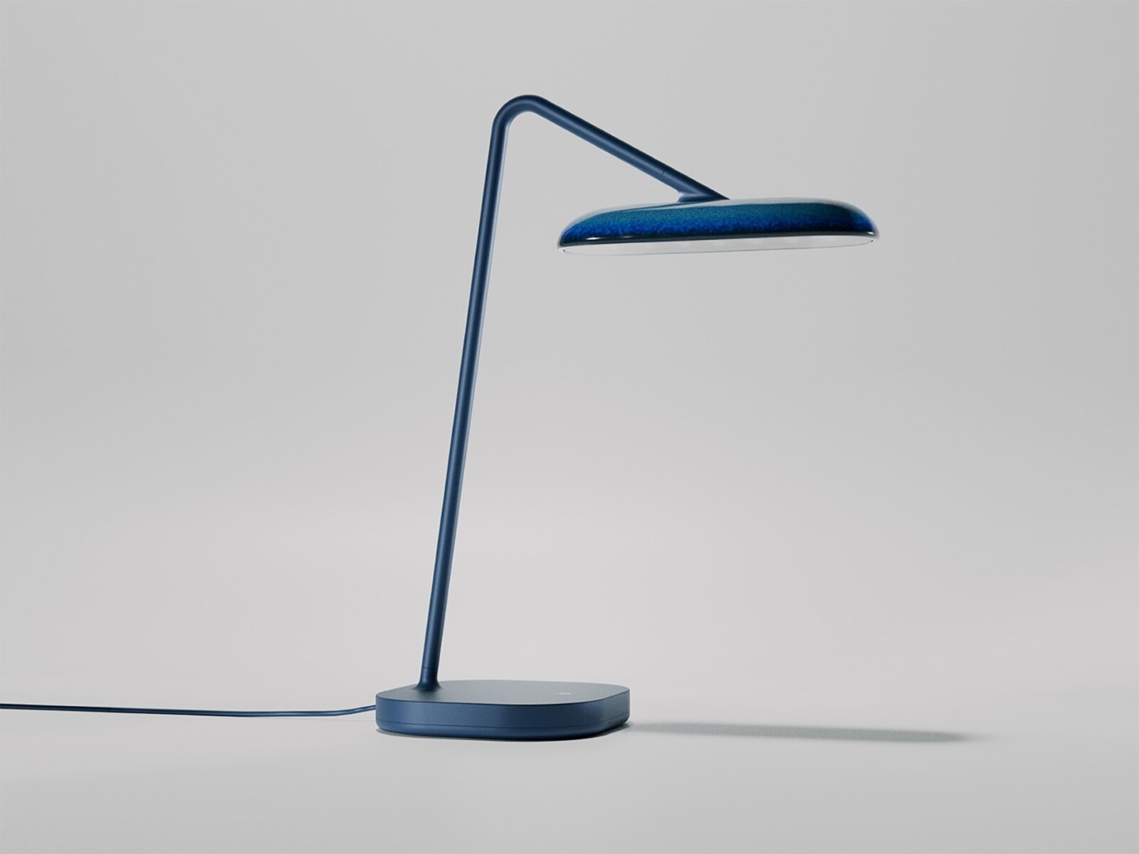 Tile lamp blue