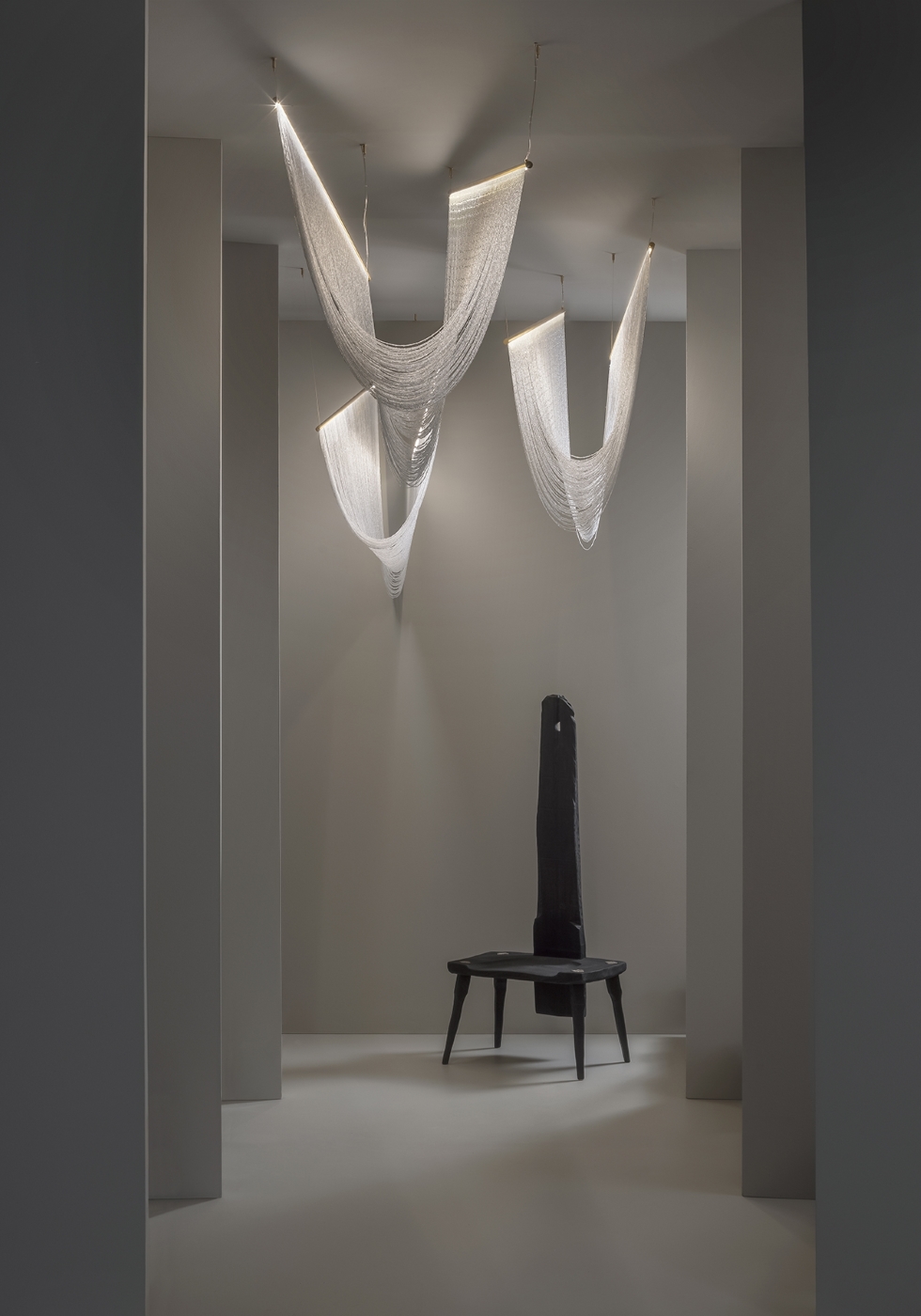 Three Aphrodite luminaires