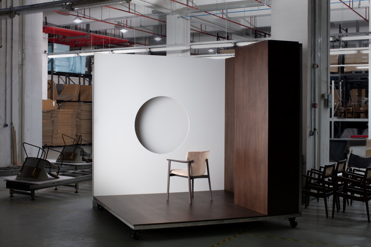 Timothy Upholstery Dining Chair by Yabu Pushelberg