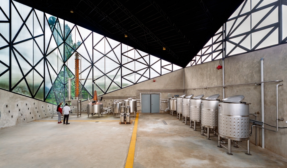 Virunga Mountain Spirits distillery