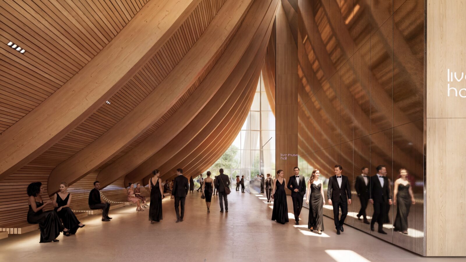 Bjarke Ingels Group Reveals EVE Music Hall