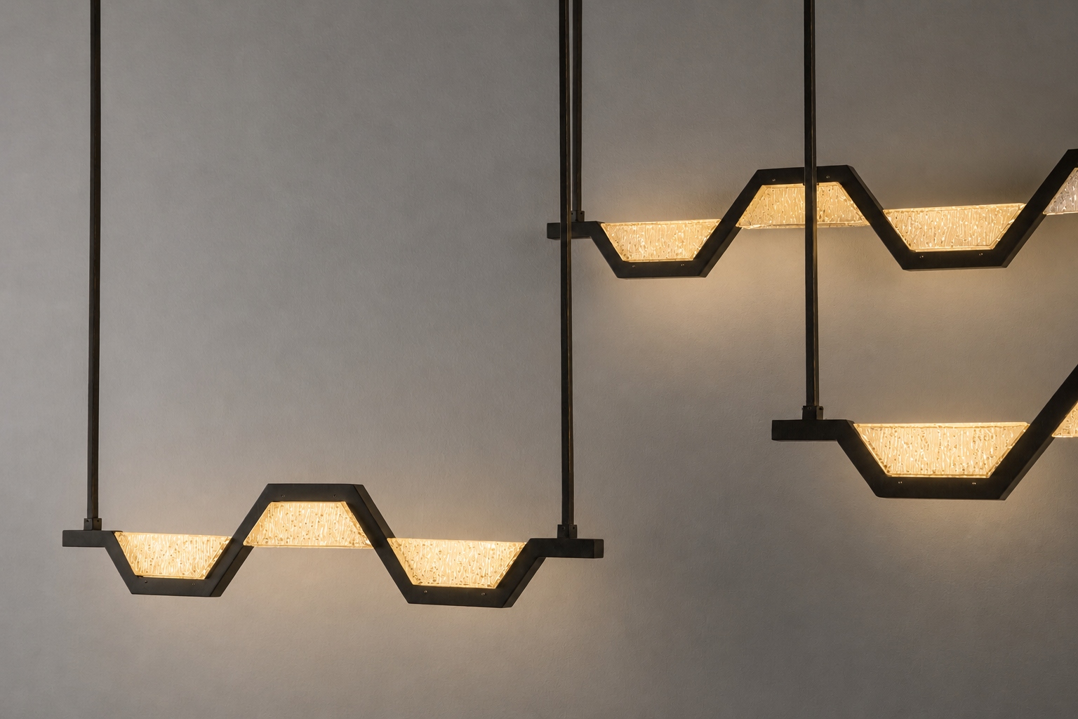 Ziggy lighting collection by Thomas Cooper Studio