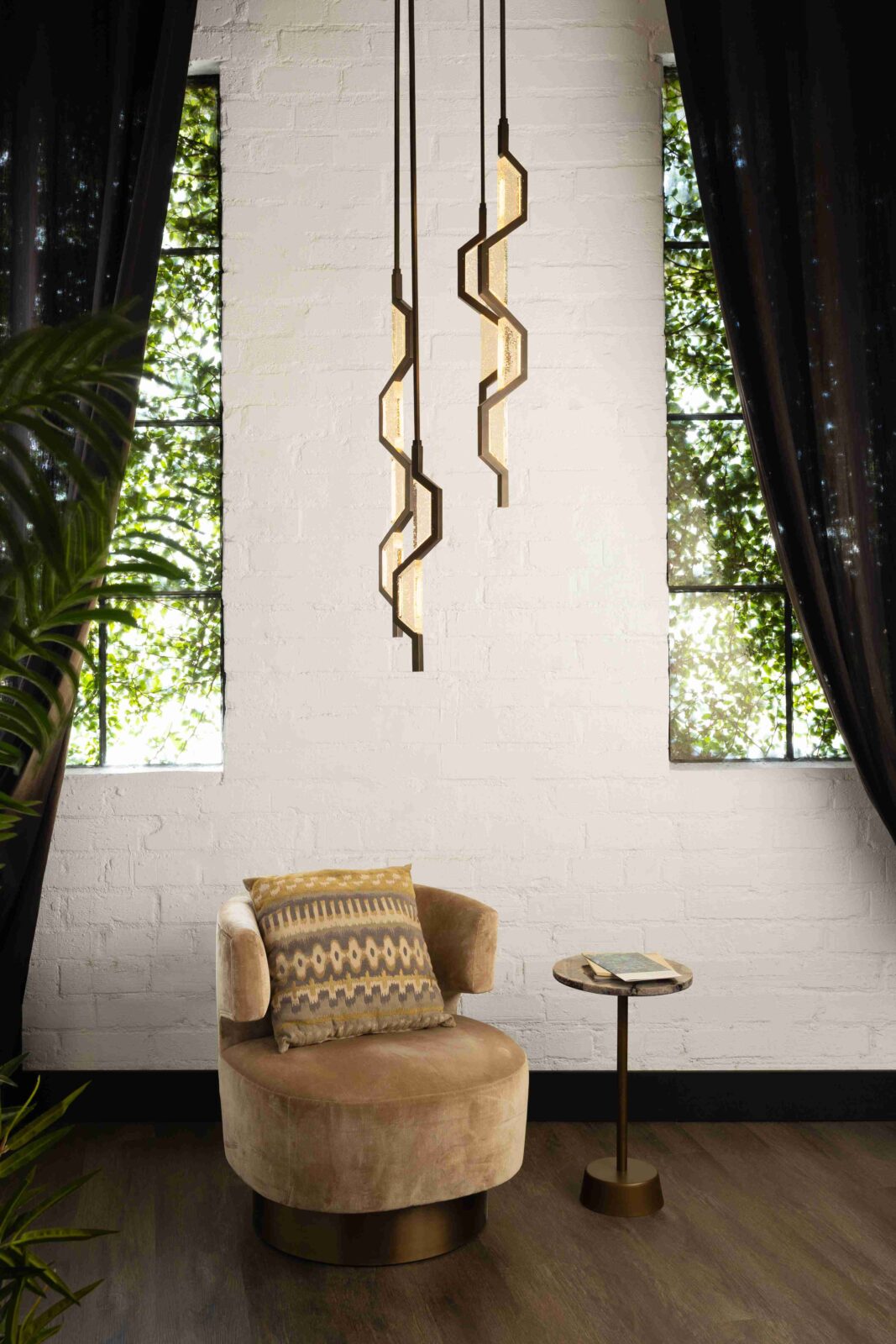 Ziggy lighting collection by Thomas Cooper Studio