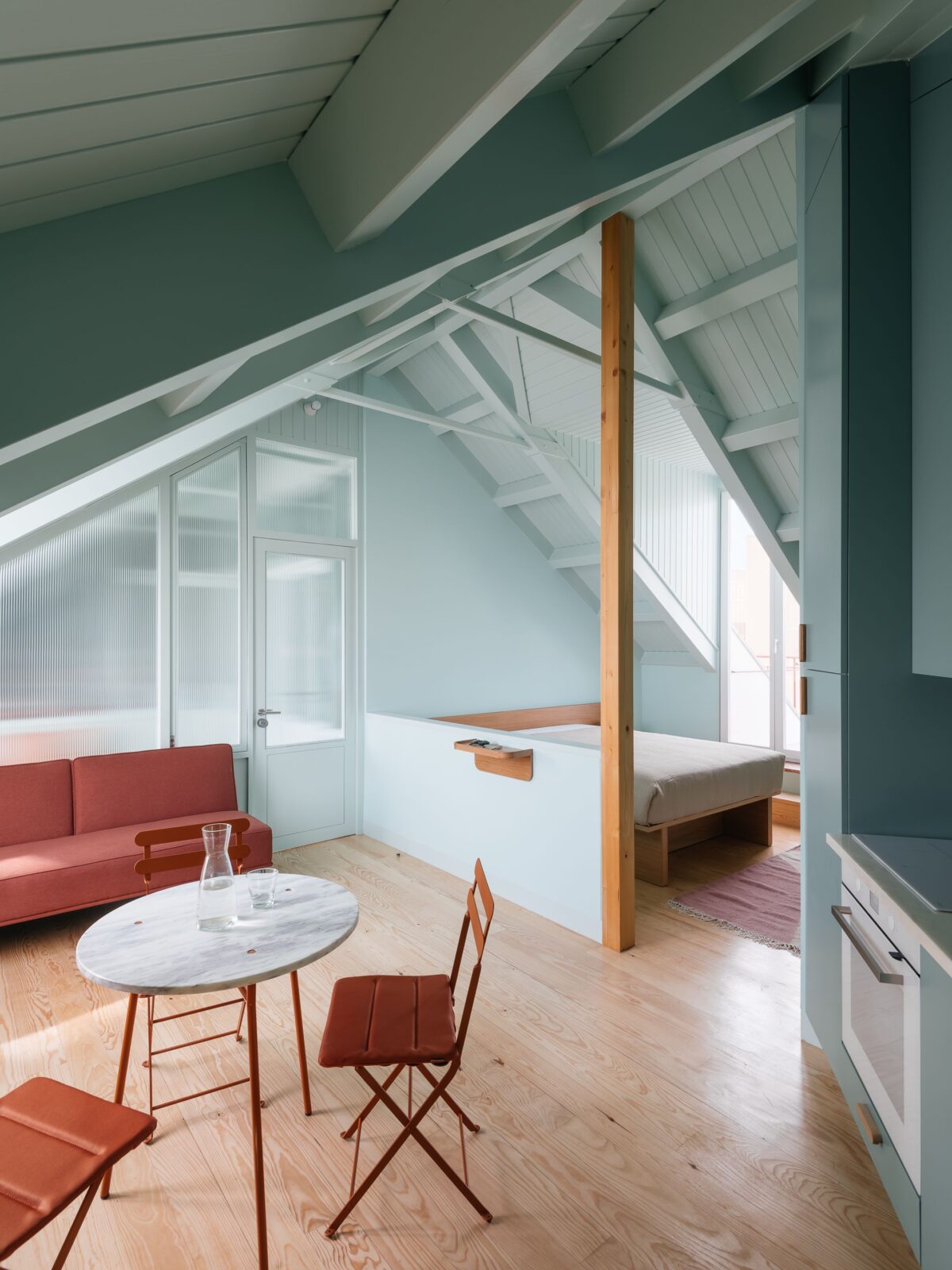 The restored Rose Building by Aurora Arquitectos