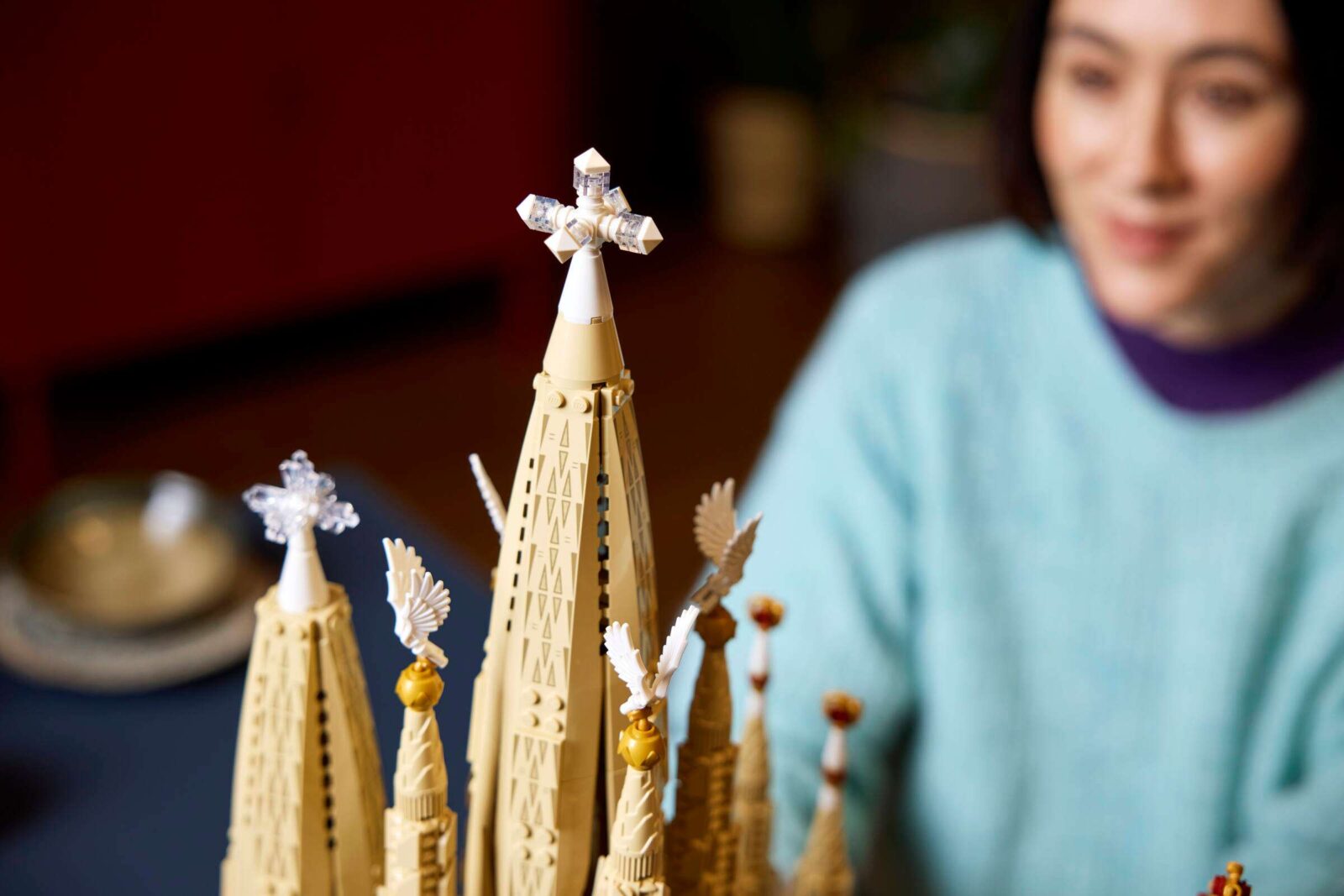 LEGO Group's LEGO® Architecture Sagrada Família set. Photo courtesy of Lego Group.