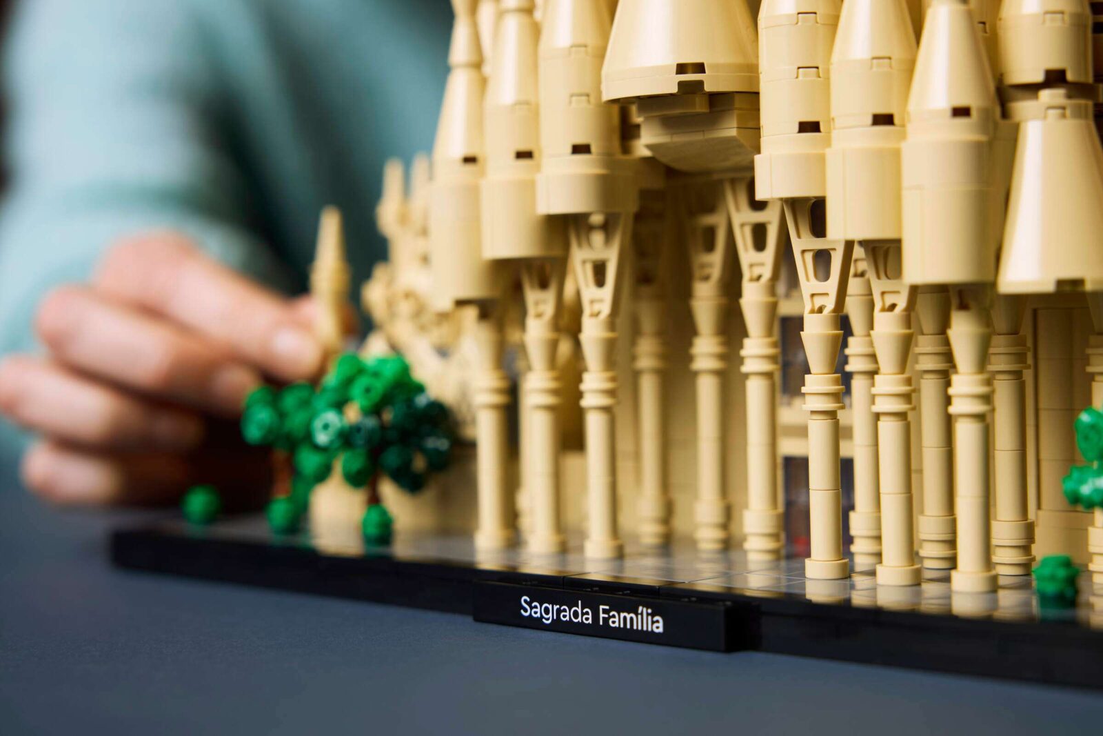LEGO Group's LEGO® Architecture Sagrada Família set. Photo courtesy of Lego Group.