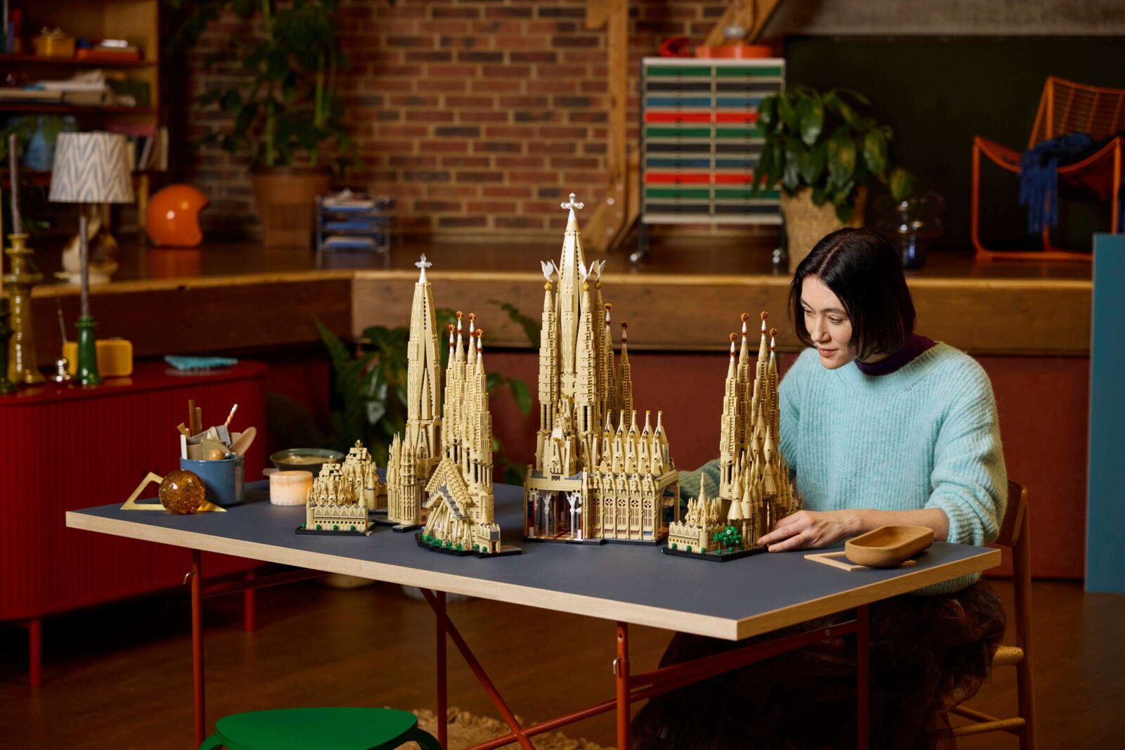 LEGO Group's LEGO® Architecture Sagrada Família set. Photo courtesy of Lego Group.