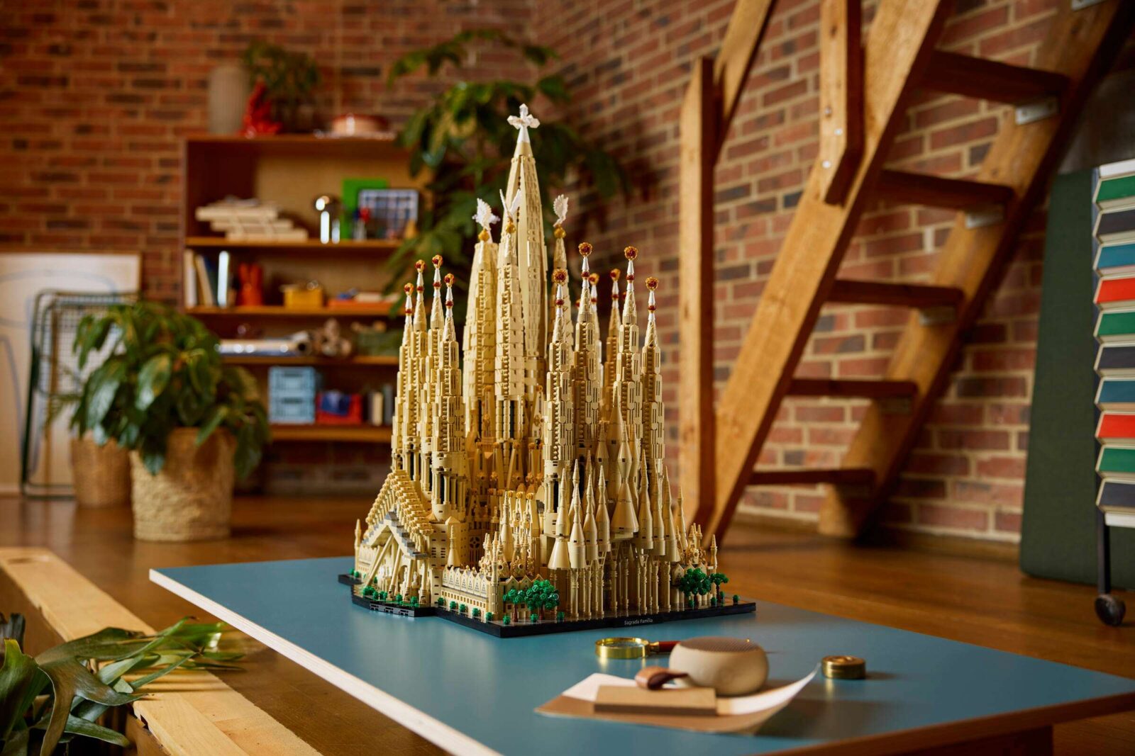 LEGO Group's LEGO® Architecture Sagrada Família set. Photo courtesy of Lego Group.