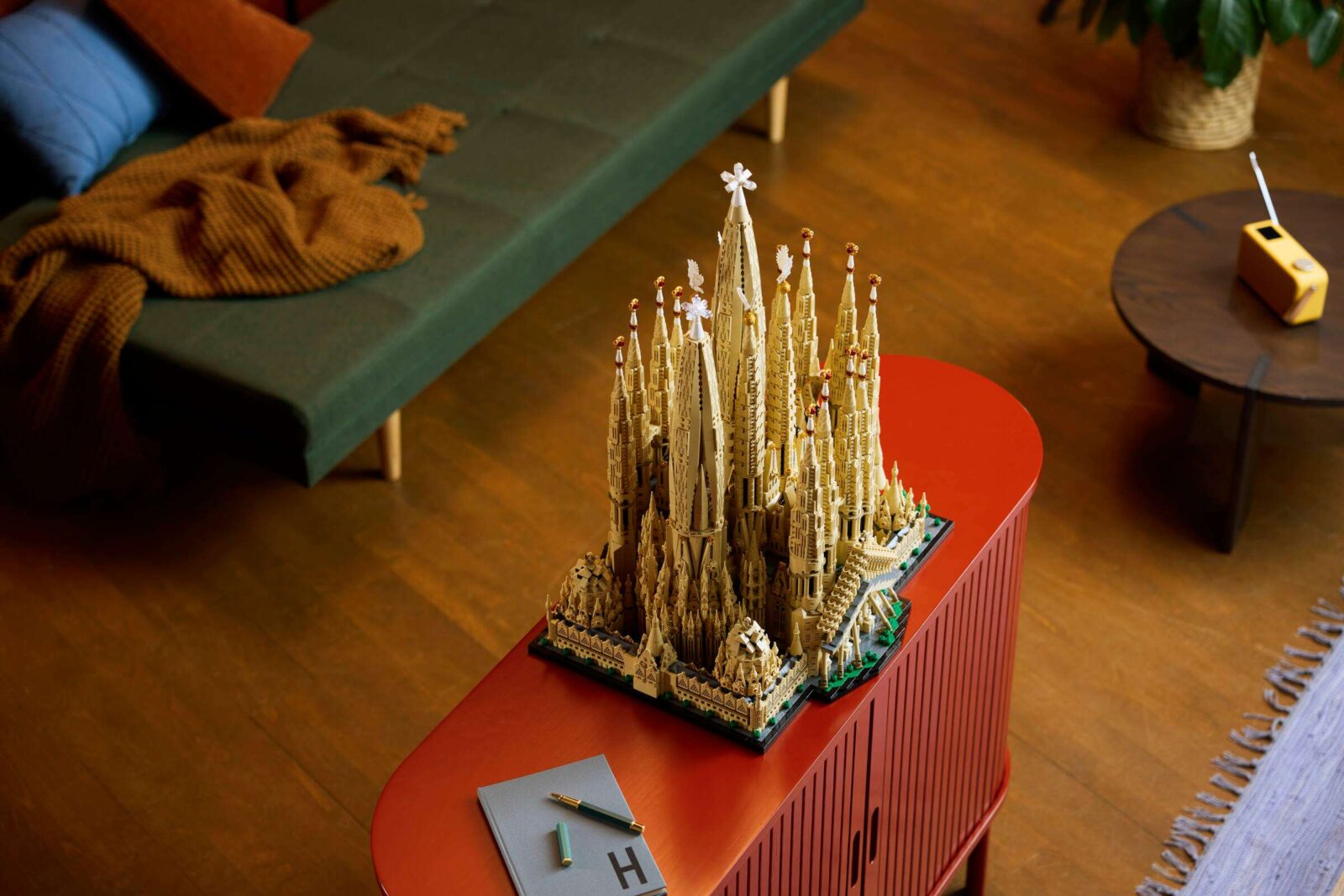 LEGO Group's LEGO® Architecture Sagrada Família set. Photo courtesy of Lego Group.