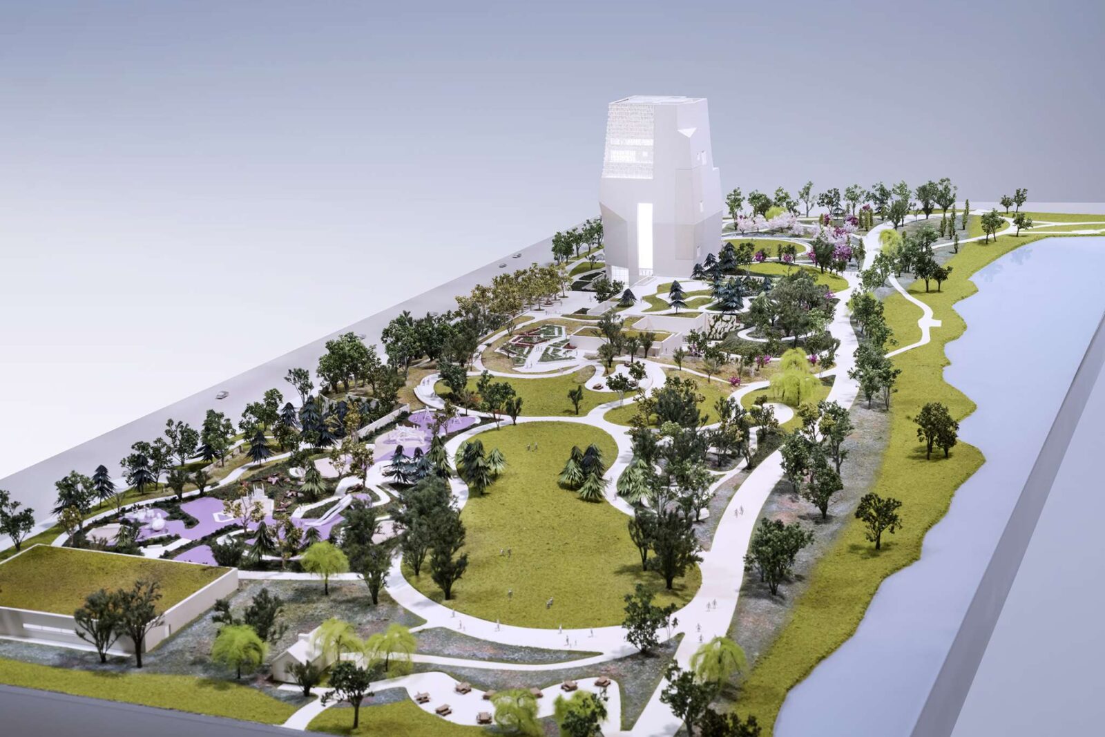 The Obama Presidential Center, photo courtesy of Michael Van Valkenburgh Associates