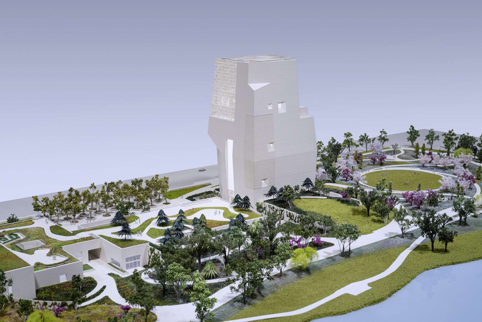 The Obama Presidential Center, photo courtesy of Michael Van Valkenburgh Associates