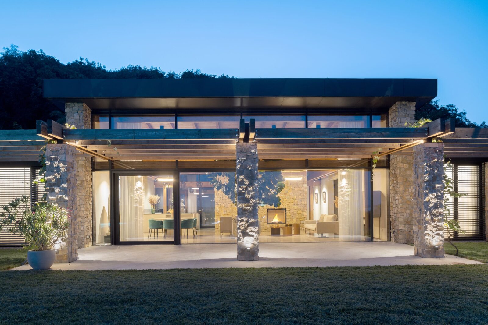 Villa VICUS designed by Sebastian Nagy Architects