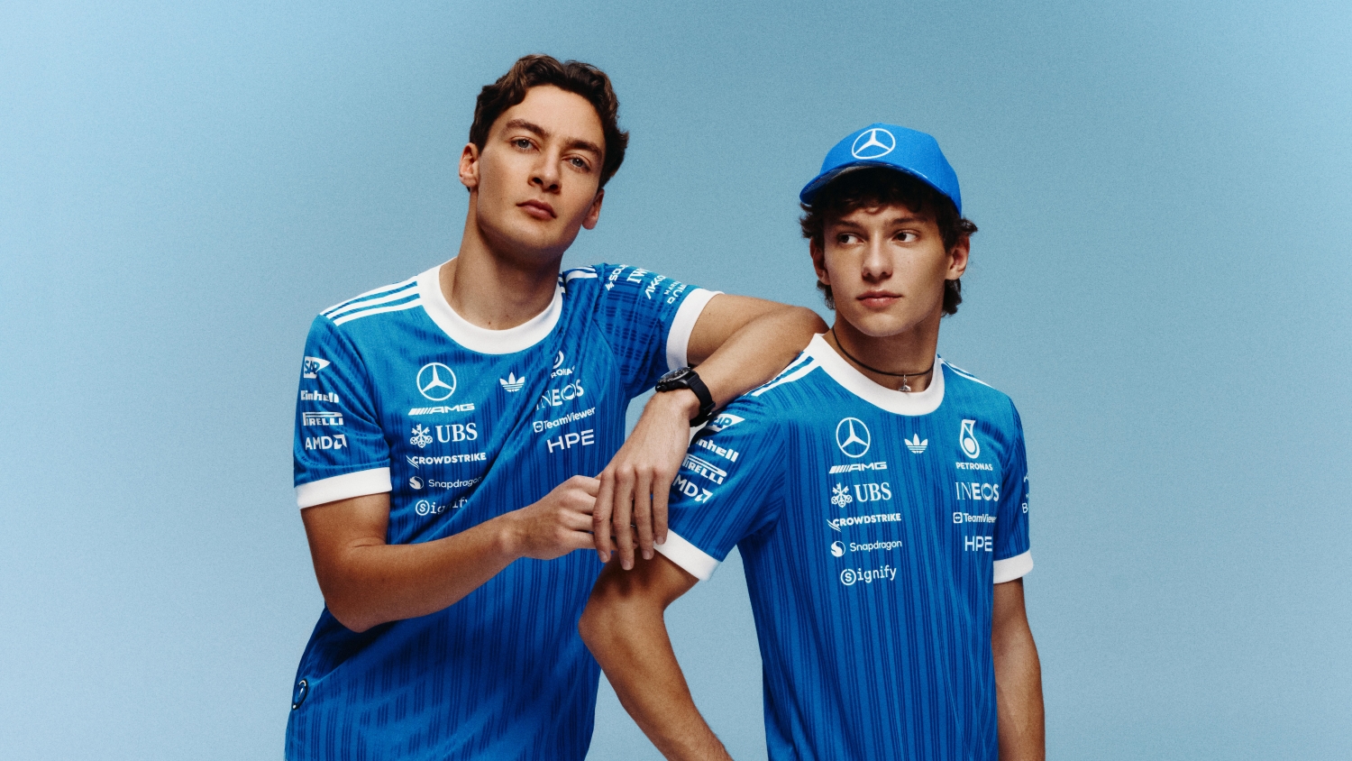 The Blue Wonder Collection George Russell and Kimi Antonelli