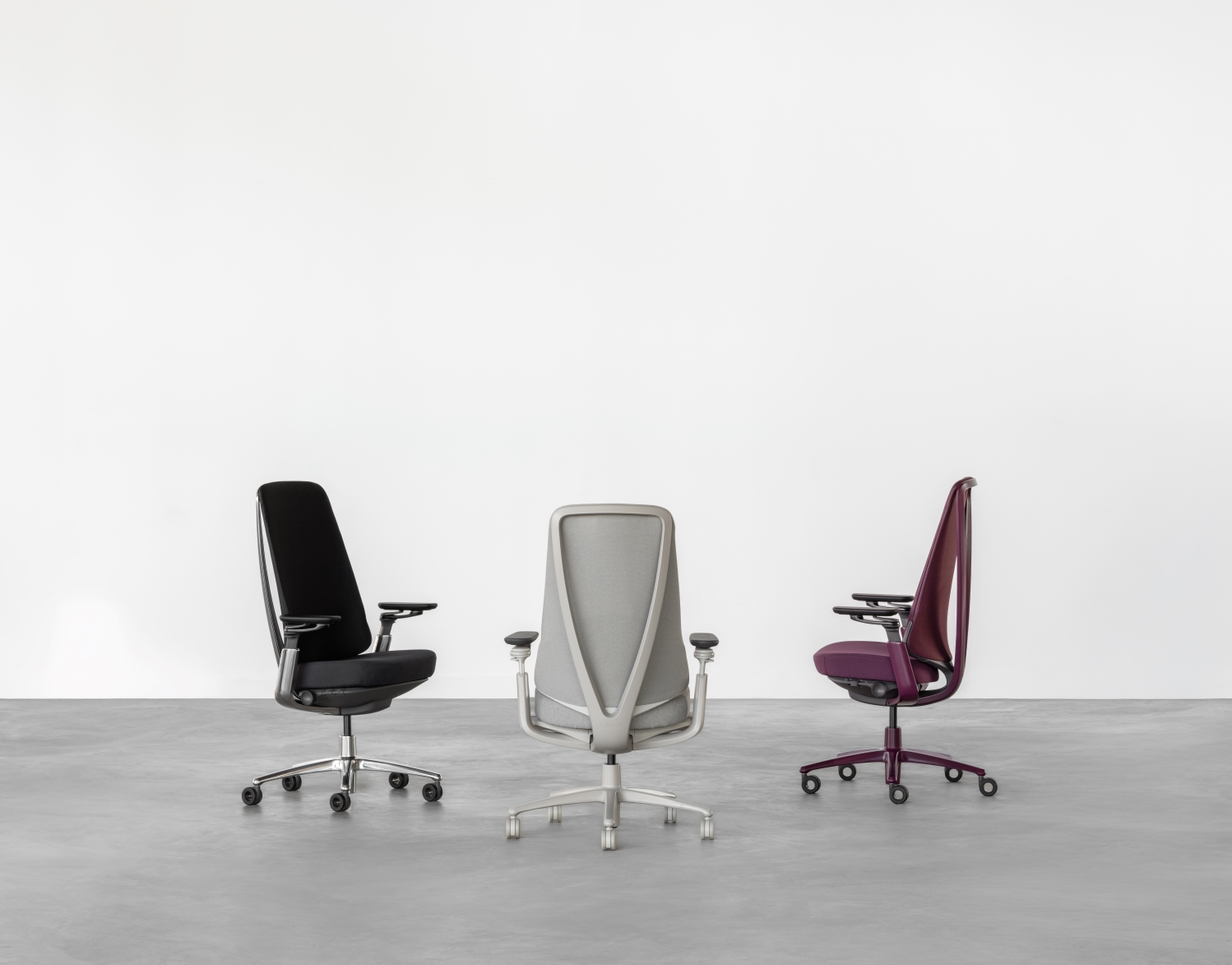 Three Levra chairs