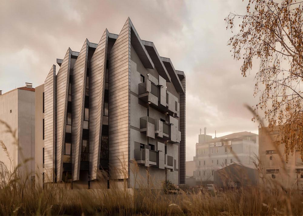 Sarmaşık 41 commercial building by Aytaç Architects