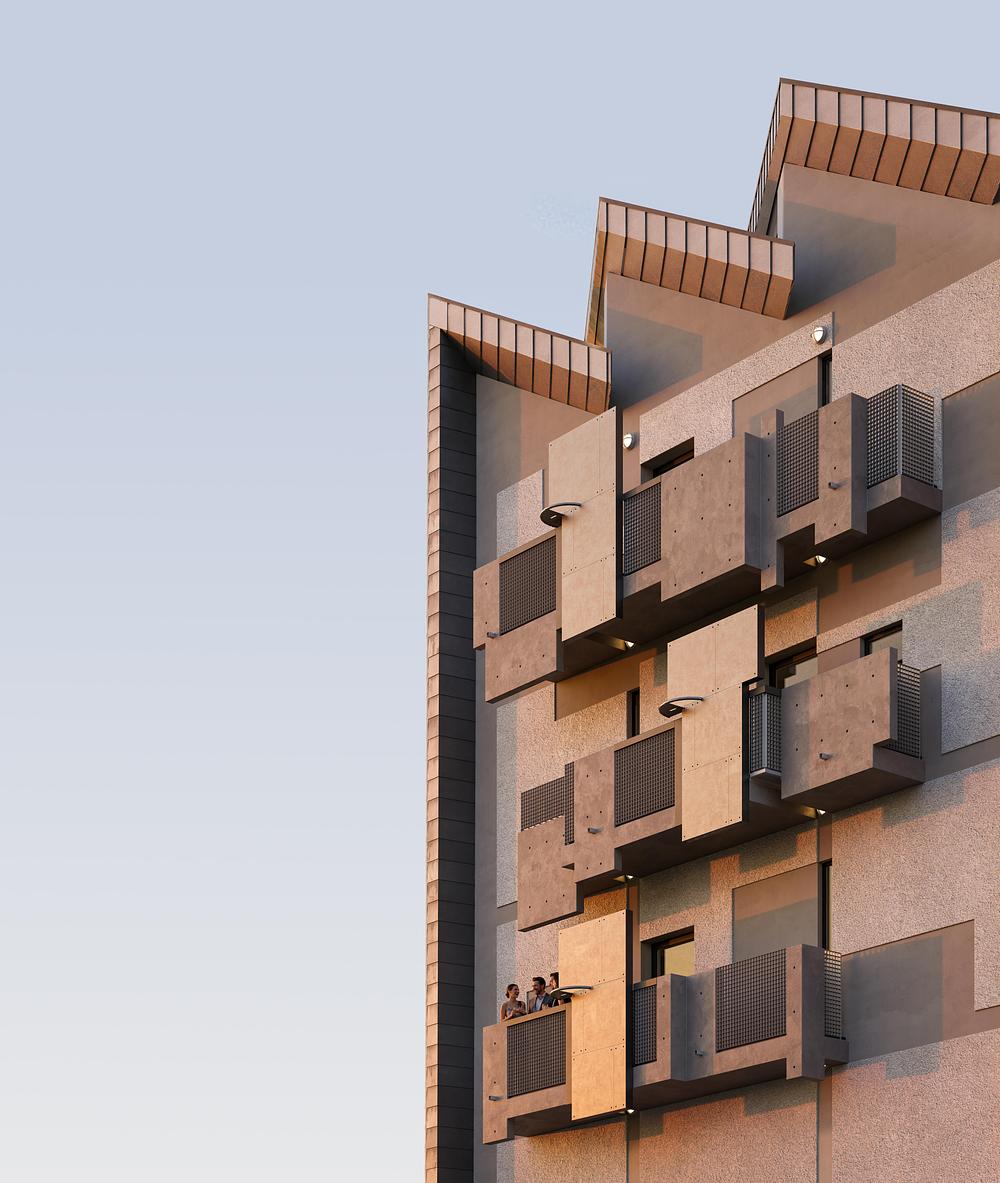 Sarmaşık 41 commercial building by Aytaç Architects