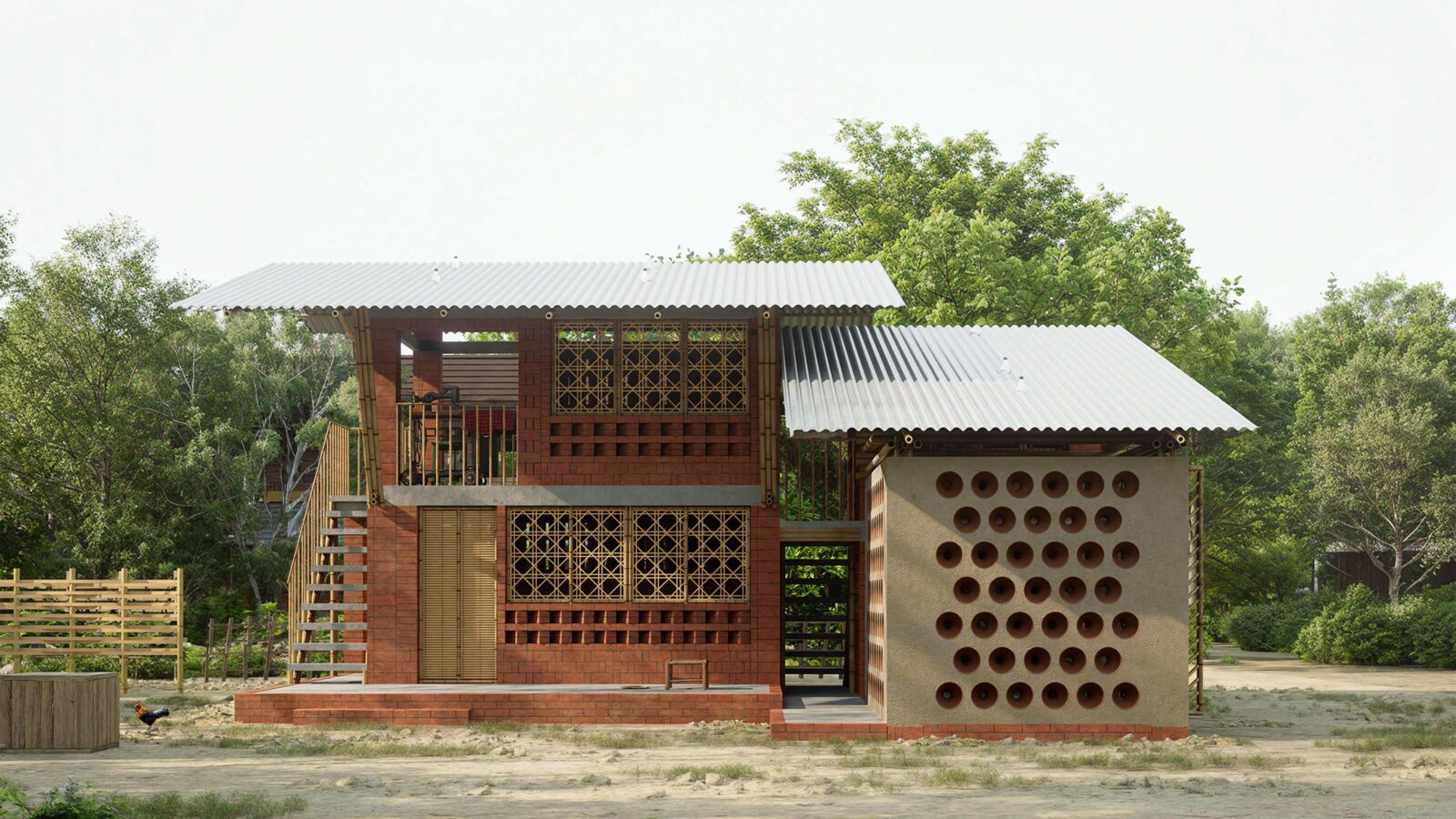$2,500 Vernacular Home by architect Xinyun Li
