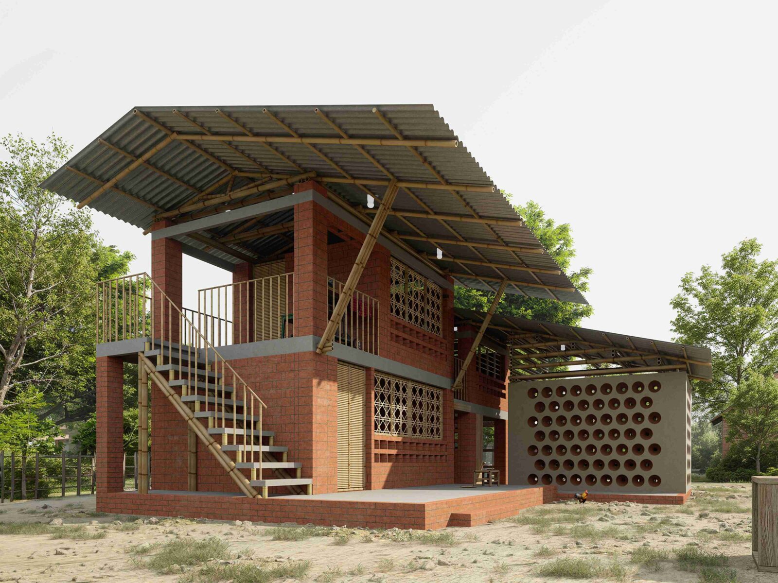 $2,500 Vernacular Home by architect Xinyun Li