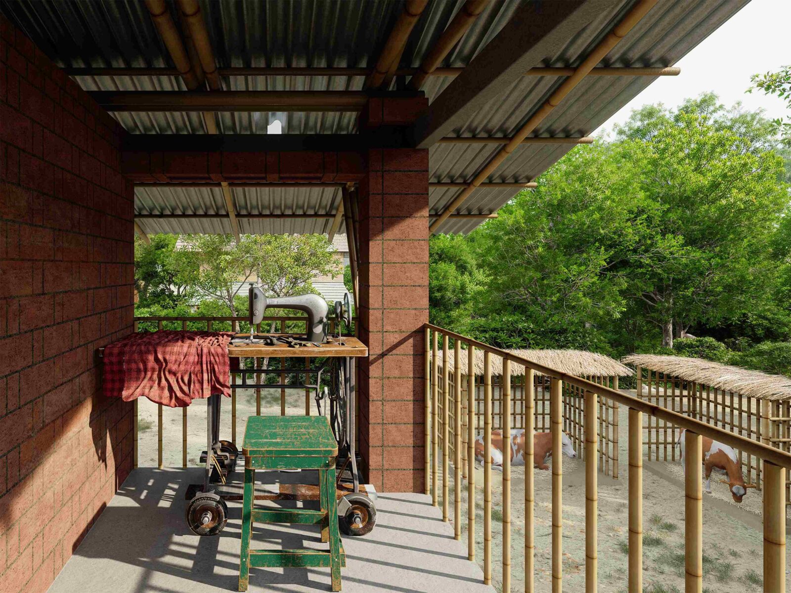 $2,500 Vernacular Home by architect Xinyun Li