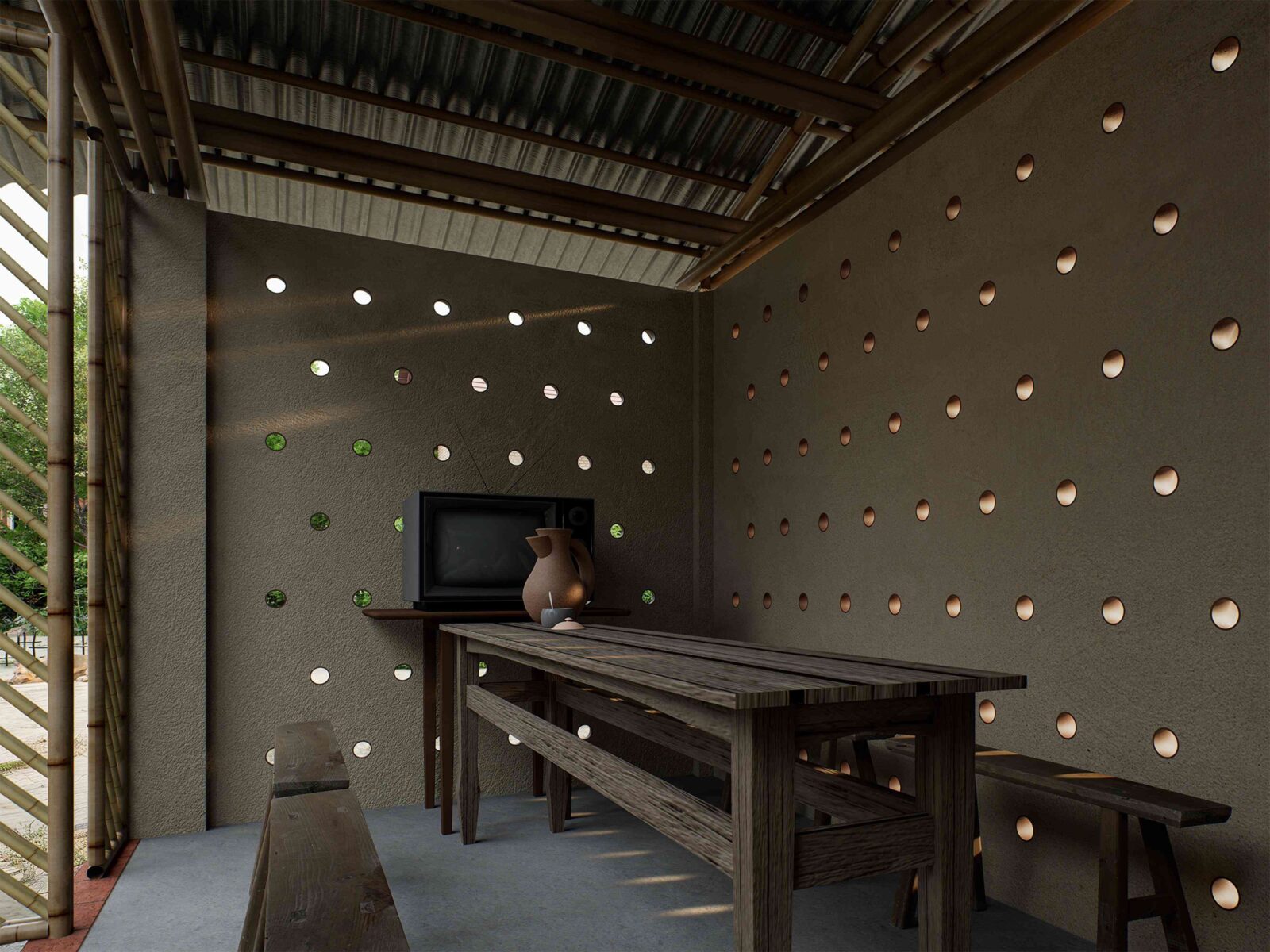 $2,500 Vernacular Home by architect Xinyun Li