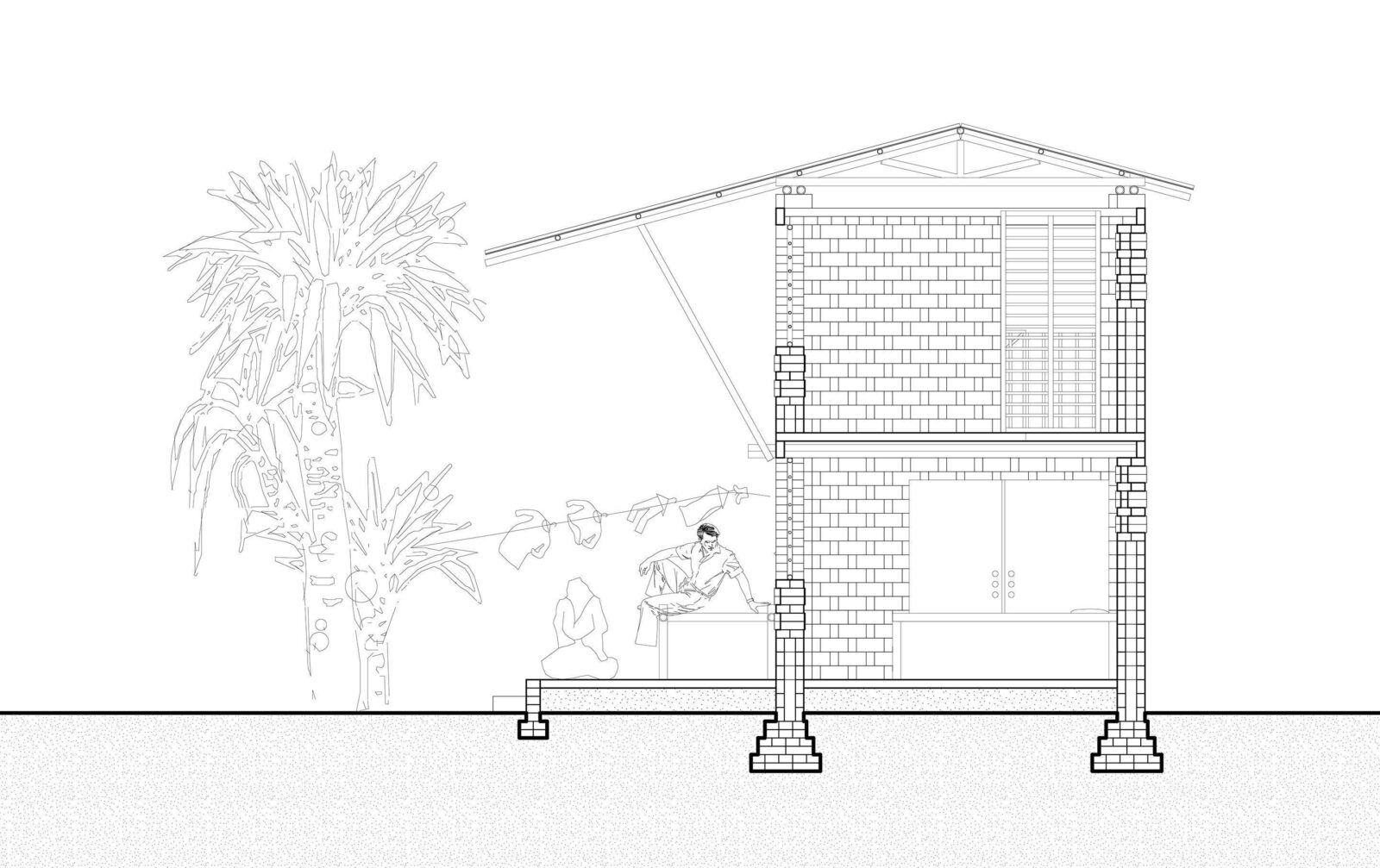 $2,500 Vernacular Home by architect Xinyun Li