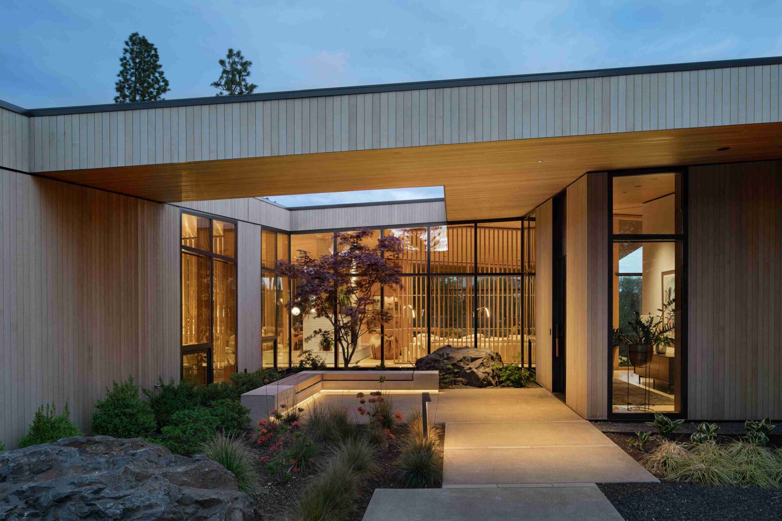 Riverfold House by Hacker Architects