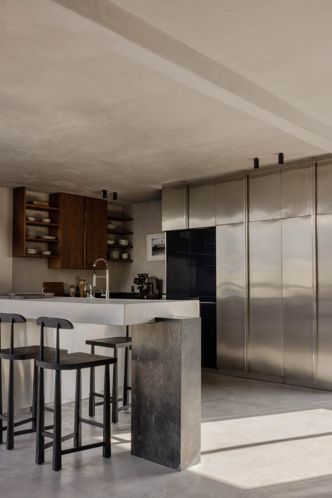The Brutalist Penthouse by design studio Barde vanVoltt