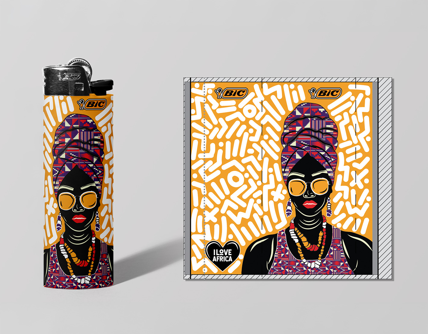 BIC Ghana pocket lighter