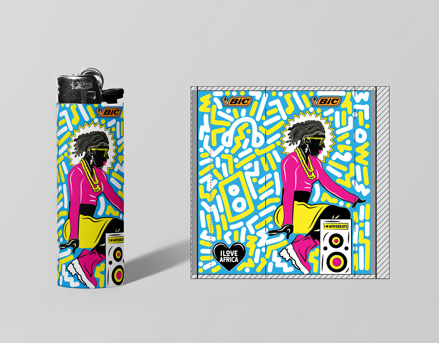 BIC Nigeria pocket lighter