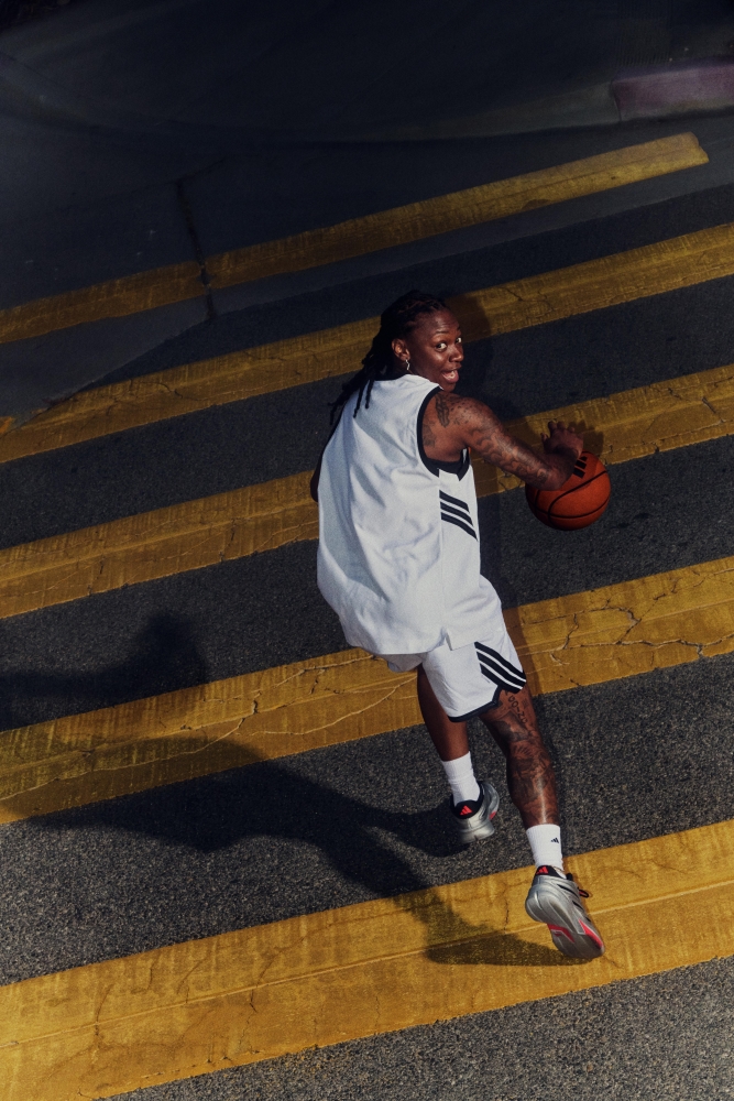 adidas Basketball SS26 Crazy Energy Silver White - Erica Wheeler