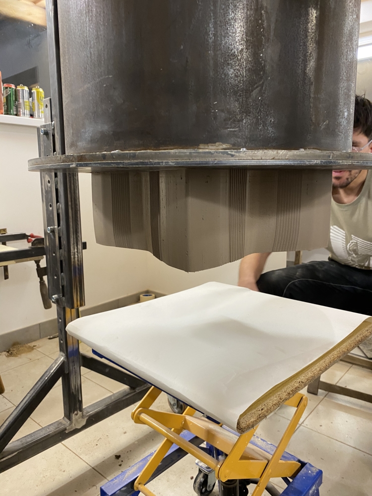 FARO solid ceramic extrusion technique